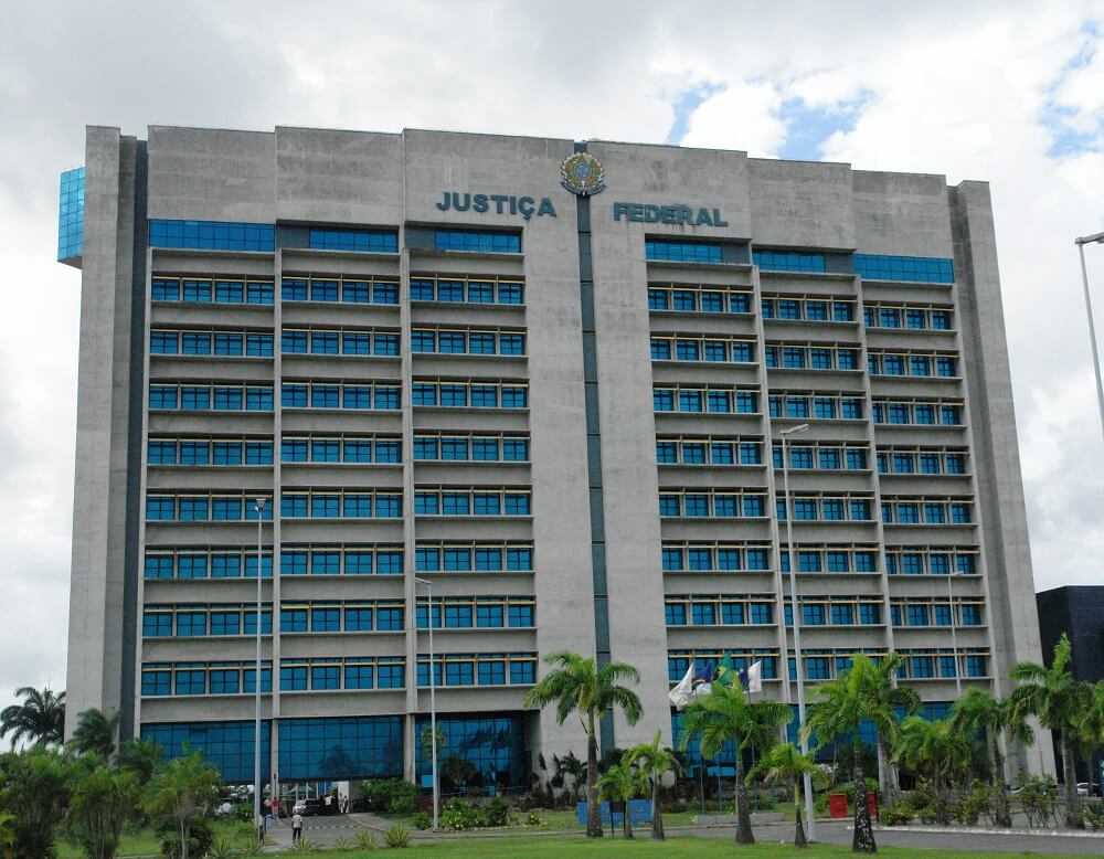 Prédio da atual sede da Seção Judiciária de Pernambuco